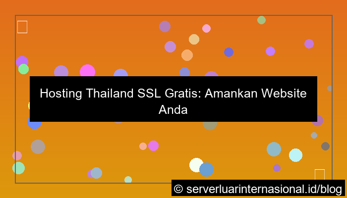 desain hosting thailand ssl gratis