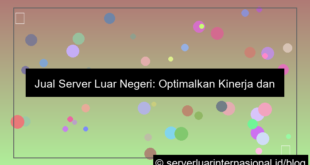jual server luar
