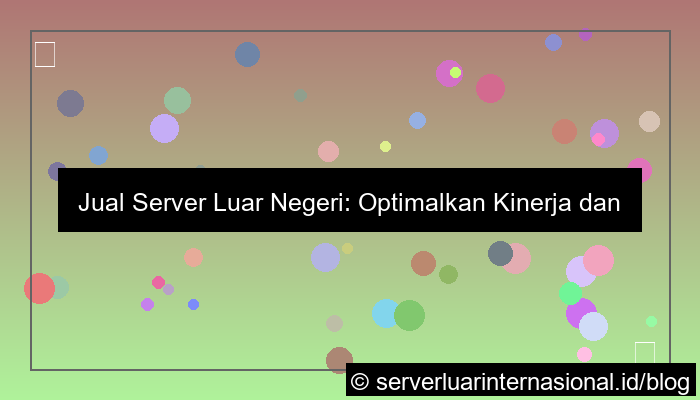 jual server luar