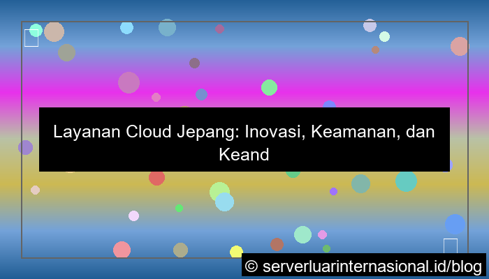 layanan cloud jepang
