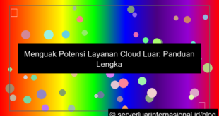 ilustrasi layanan cloud luar
