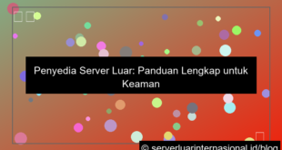 penyedia server luar