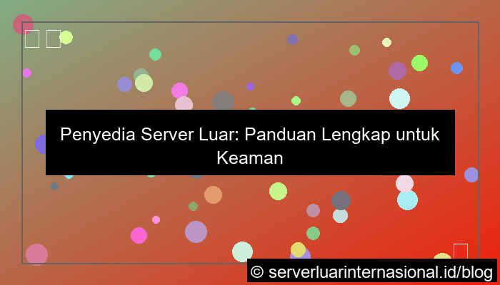 penyedia server luar