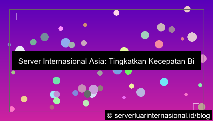 server internasional asia