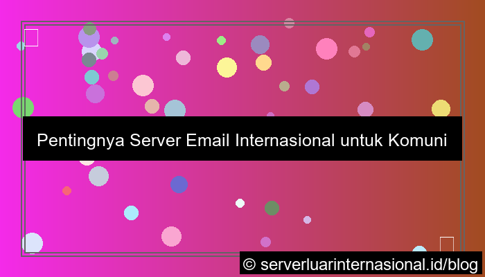 server internasional email server global