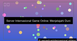 server internasional game online