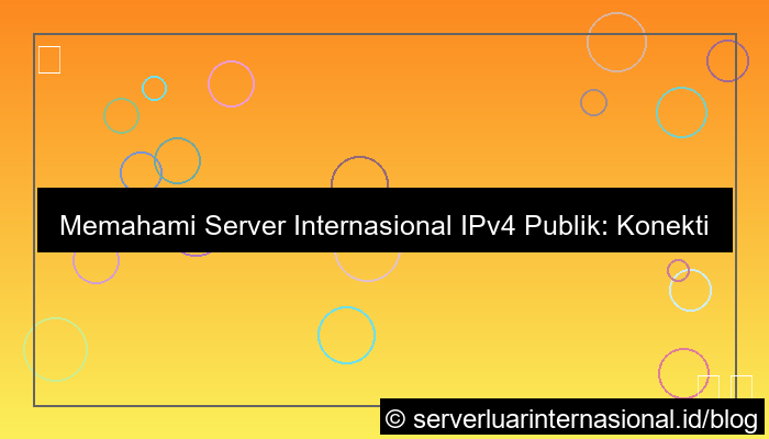 server internasional ipv4 public