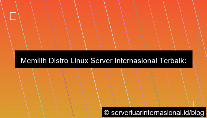 server internasional linux distro