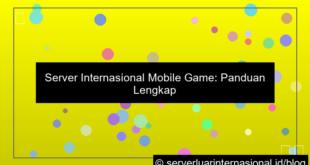 visual server internasional mobile game