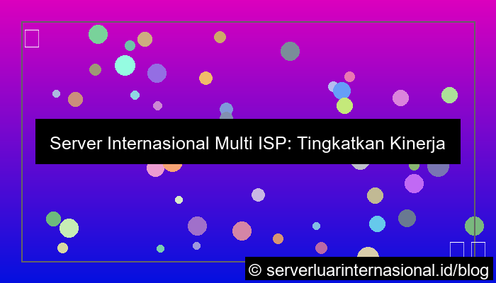 server internasional multi isp