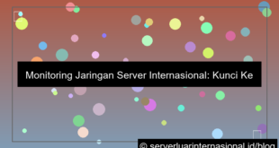 desain server internasional network monitoring