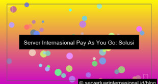 server internasional pay as you go