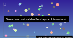 ilustrasi server internasional pembayaran internasional