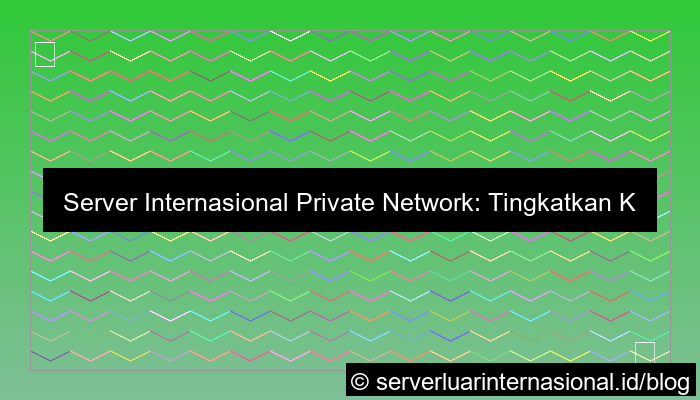visual server internasional private network