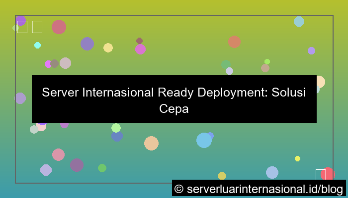 visual server internasional ready deployment