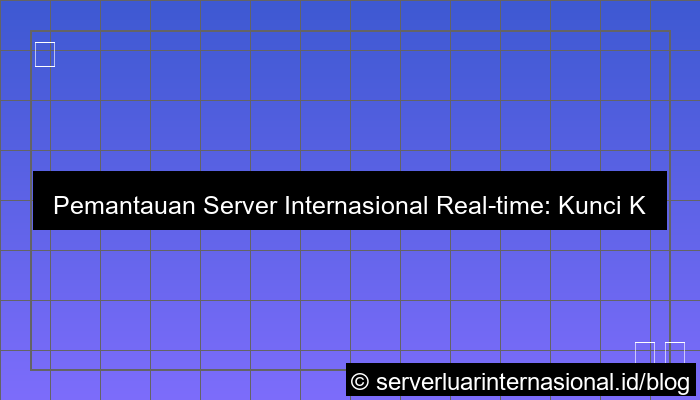 server internasional realtime monitoring