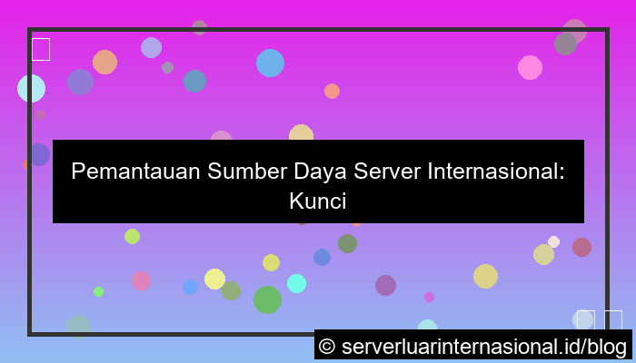 server internasional resource monitoring