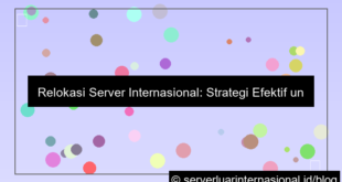 visual server internasional server relocation