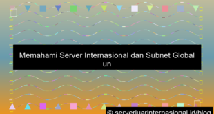 desain server internasional subnet global