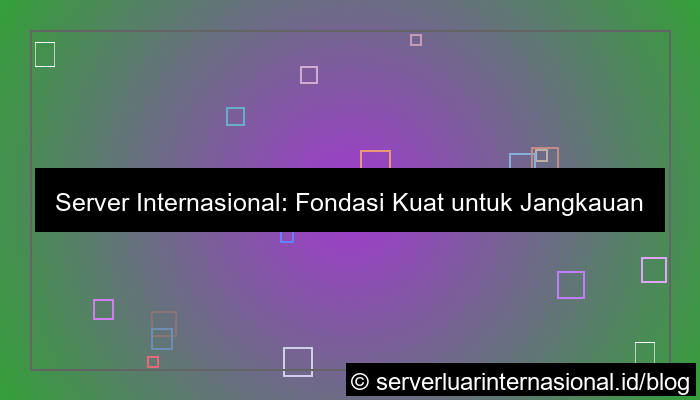 server internasional support global