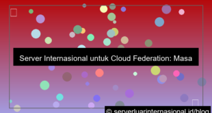 desain server internasional untuk cloud federation