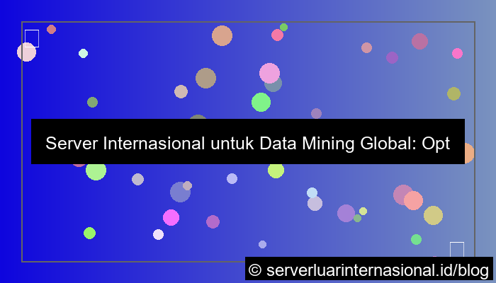 ilustrasi server internasional untuk data mining global