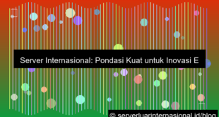 ilustrasi server internasional untuk edge cloud