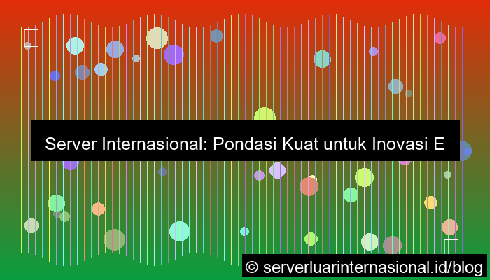 ilustrasi server internasional untuk edge cloud