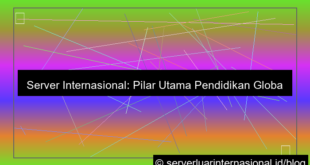 desain server internasional untuk education global