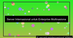 server internasional untuk enterprise multinasional
