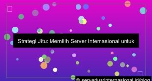 grafik server internasional untuk global deployment