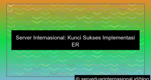 server internasional untuk global erp