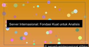 ilustrasi server internasional untuk medical analytics