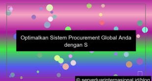 grafik server internasional untuk procurement system