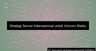 ilustrasi server internasional untuk unicorn startup