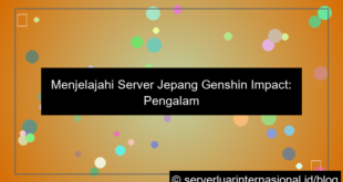 server jepang genshin impact