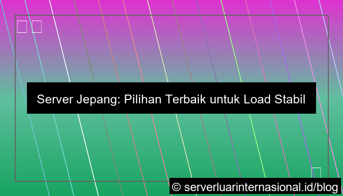 gambar server jepang load stabil