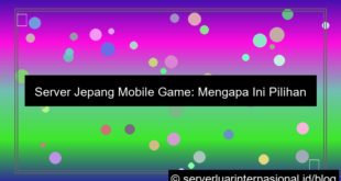 server jepang mobile game