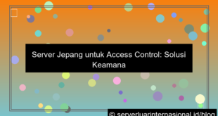 server jepang untuk access control
