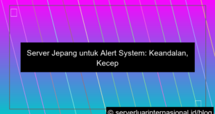 gambar server jepang untuk alert system