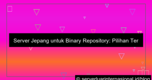 server jepang untuk binary repository