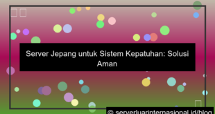 ilustrasi server jepang untuk compliance system