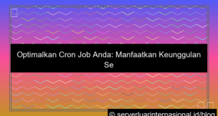 server jepang untuk cron job