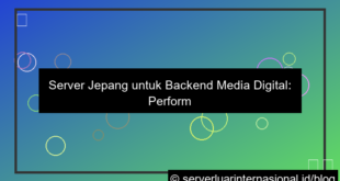 server jepang untuk digital media backend