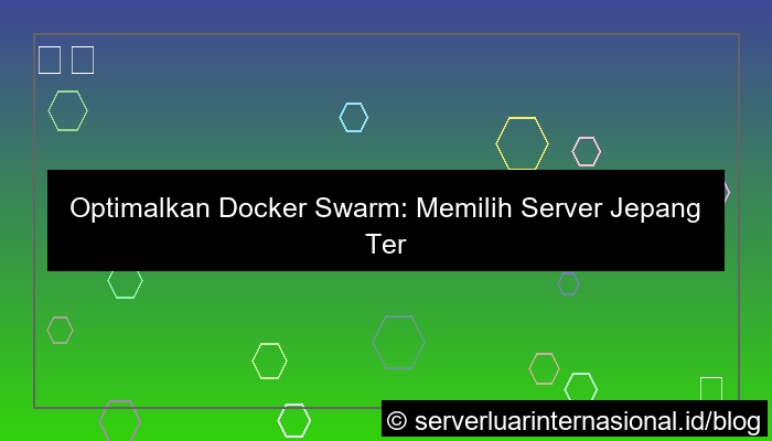ilustrasi server jepang untuk docker swarm