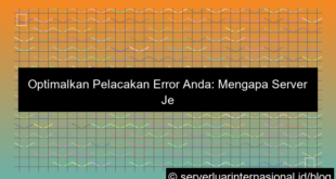 visual server jepang untuk error tracking