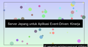 server jepang untuk event driven app