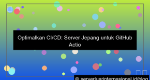 server jepang untuk github actions self hosted