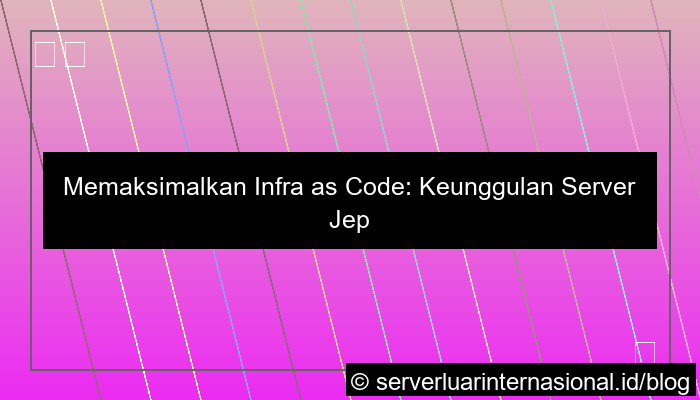 server jepang untuk infra as code