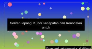 server jepang untuk layanan realtime